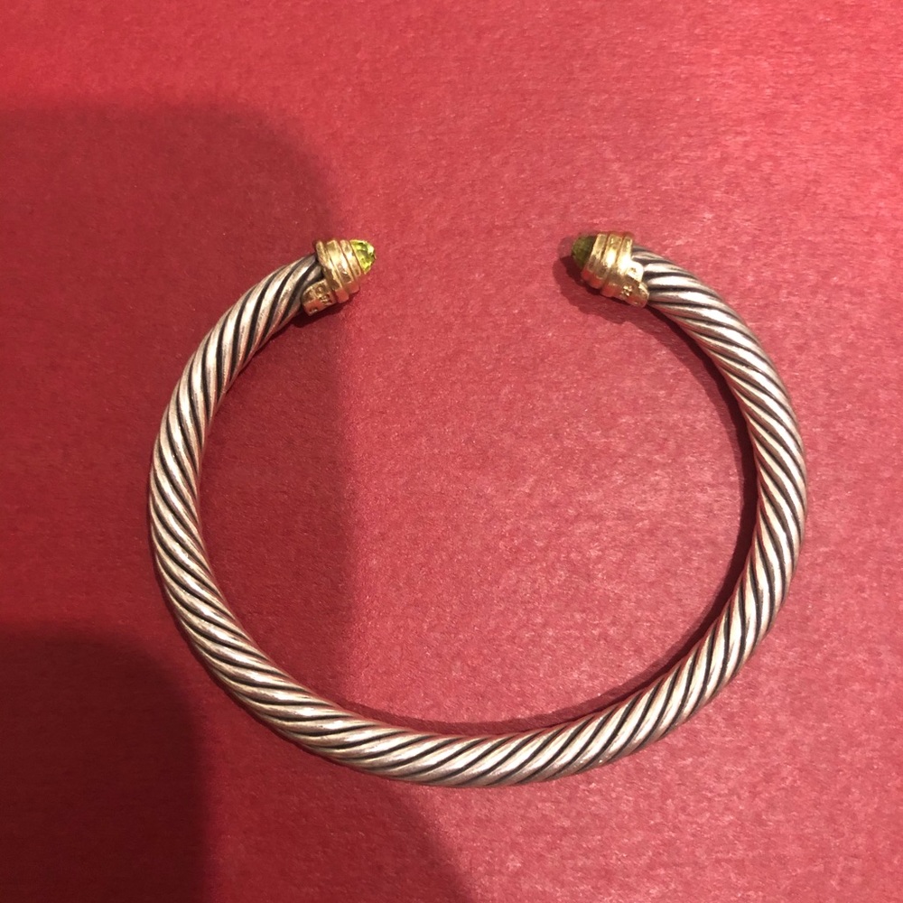 David Yurman Peridot Bracelet